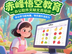 赤峰办公软件培训 灵活上课时间,适合各类人群